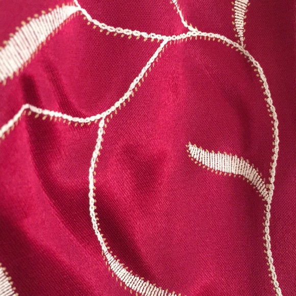 Rampage Retro 90s Silk Dress - Picture 5 of 6